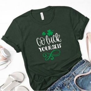 Go Luck Yourself St. Patricks Day Tee